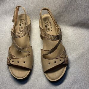 L'Artiste by Spring Step Leather Sandals -Quilana Size 9-9,5